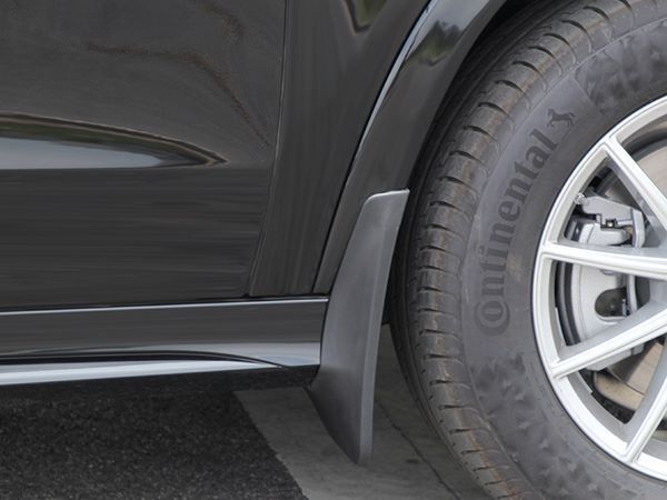 Брызговики (окрашенные расширители арок, модель без подножек, 4 шт) для Mercedes GLE W167