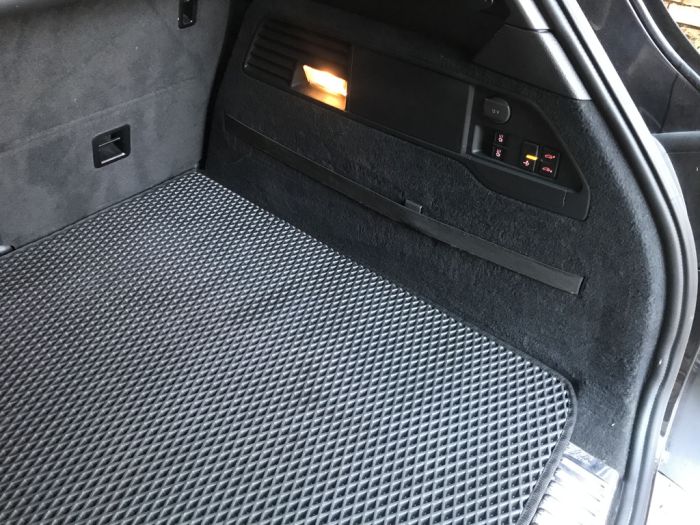 Коврик багажника V2 (EVA, черный) для Volkswagen Touareg 2010-2018 гг