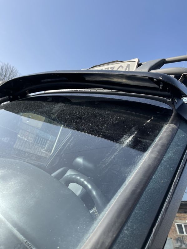 Козырек на лобовое стекло для Toyota Land Cruiser 80