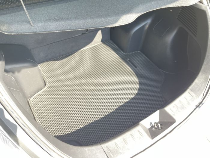 Коврик багажника (EVA, черный) для Nissan Leaf 2010-2017 гг