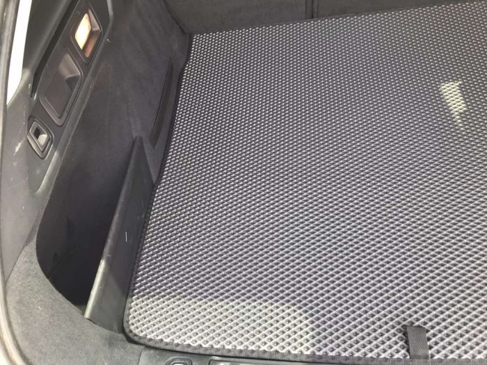 Коврик багажника (SW, EVA, черный) для Peugeot 508 2010-2018 гг