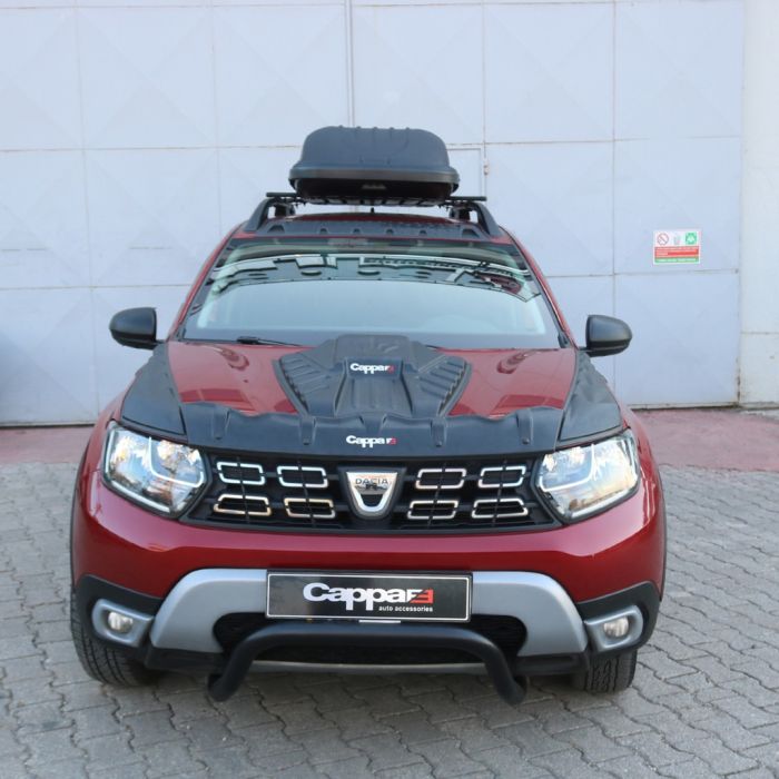 Накладка на капот (ABS) для Dacia Duster 2018-2024 гг