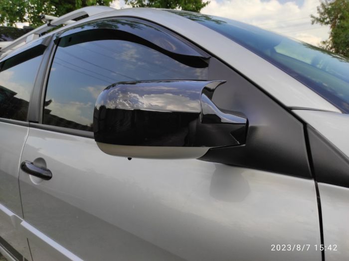 Крышки зеркал BMW-style (2 шт) для Renault Clio III 2005-2012 гг
