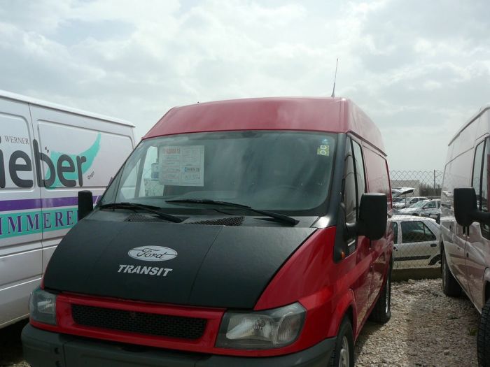Чехол капота (2000-2006, кожазаменитель) для Ford Transit