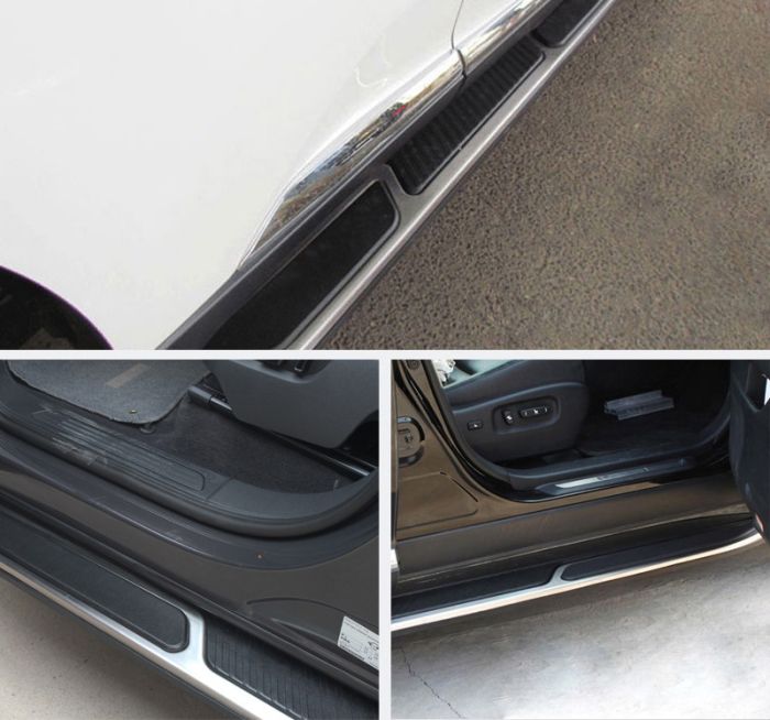 Боковые подножки Оригинал V2 (2 шт, алюминий) для Lexus RX 2009-2015 гг