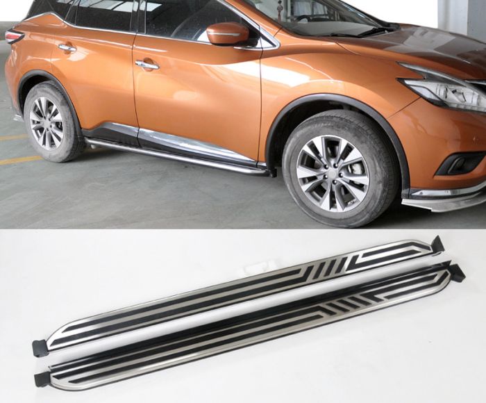 Боковые подножки V2 (2 шт) для Nissan Murano 2014-2024 гг