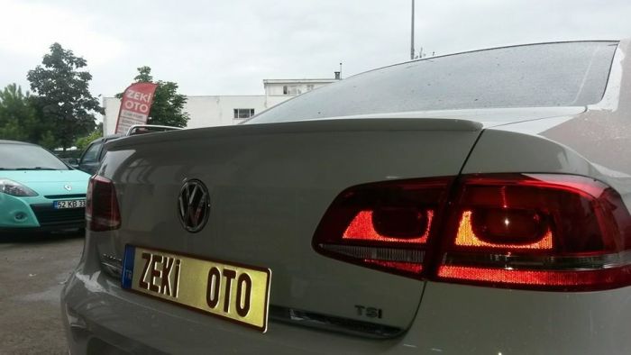 Спойлер (под покраску) для Volkswagen Passat B7 2012-2015 гг