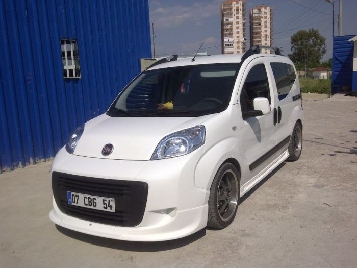 Накладка на передний бампер V2 (под покраску) для Peugeot Bipper 2008-2024 гг