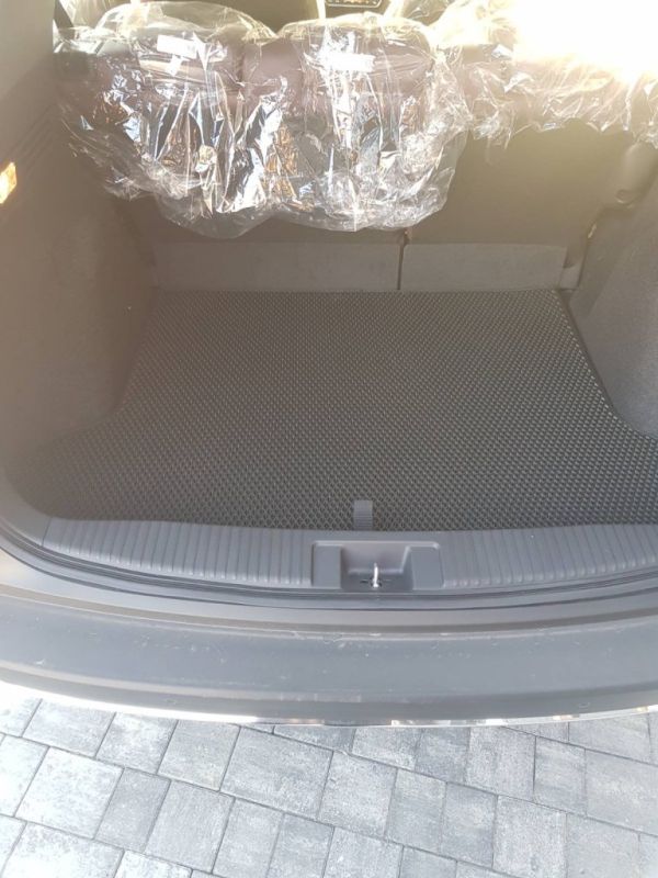 Коврик багажника (EVA, черный) для Dongfeng M-NV