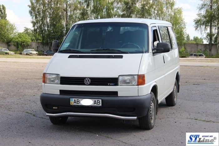 Нижняя одинарная волна ST007 (нерж) 60мм для Volkswagen T4 Transporter