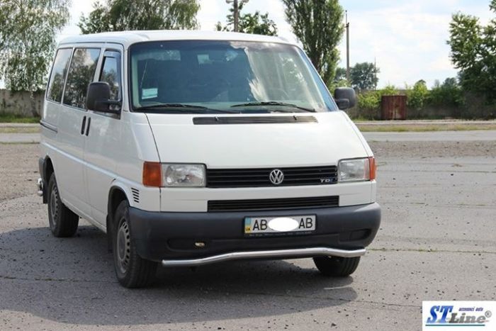 Нижняя одинарная волна ST007 (нерж) 60мм для Volkswagen T4 Transporter