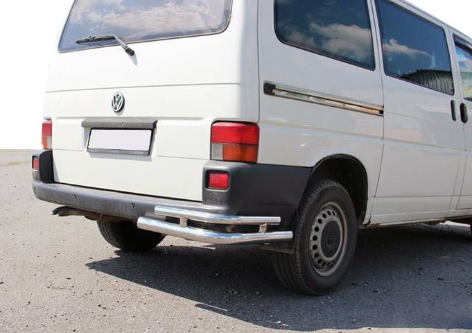 Задние уголки двойные AK003-Double (2 шт, нерж) для Volkswagen T4 Caravelle/Multivan