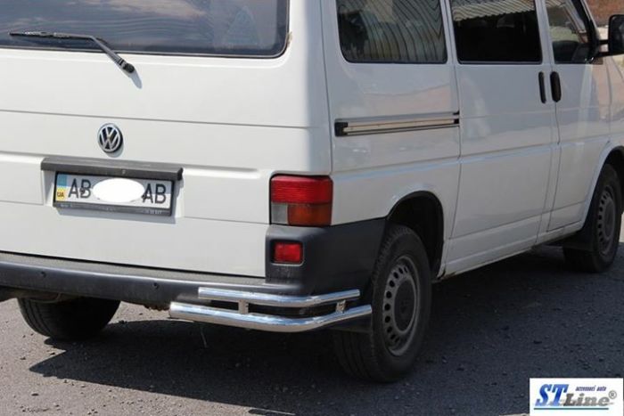 Задние уголки двойные AK003-Double (2 шт, нерж) для Volkswagen T4 Caravelle/Multivan