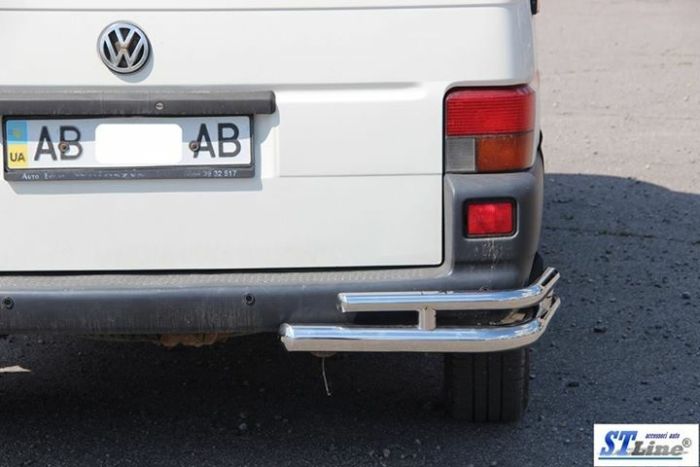 Задние уголки двойные AK003-Double (2 шт, нерж) для Volkswagen T4 Transporter