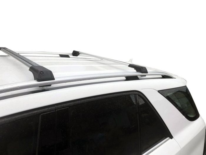 Перемычки на рейлинги без ключа Flybar (2 шт) Серый для Ford Explorer 2011-2019 гг