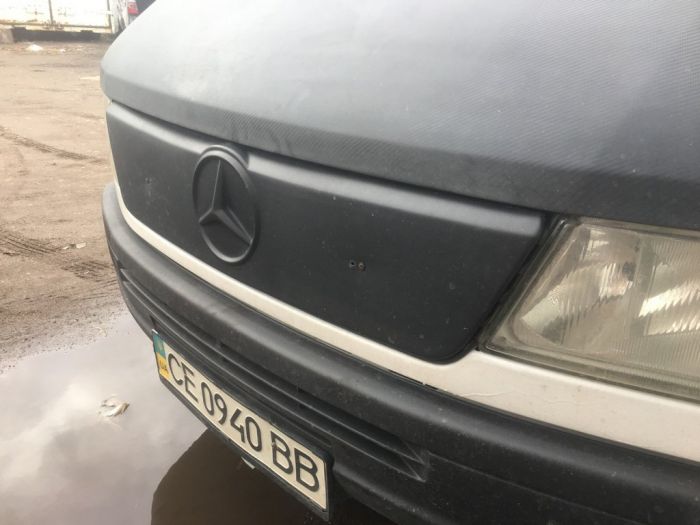 Зимняя накладка на решетку 1995-2000, Матовая для Mercedes Sprinter