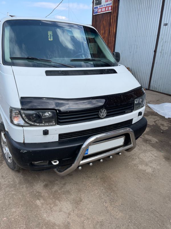 Дефлектор капота (прямые фары) (HIC) для Volkswagen T4 Caravelle/Multivan