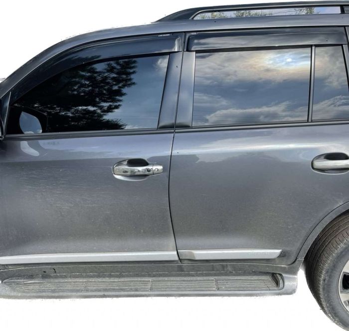 Ветровики 11см (4 шт, HIC) для Lexus LX570 / 450d