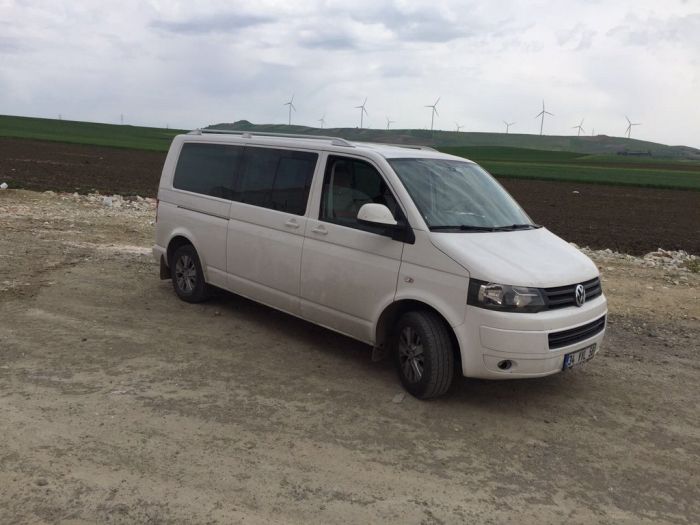 Рейлинги Skyport (белые) Длинная база для Volkswagen T5 Multivan 2003-2010 гг