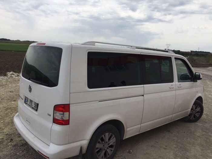 Рейлинги Skyport (белые) Длинная база для Volkswagen T5 Caravelle 2004-2010 гг