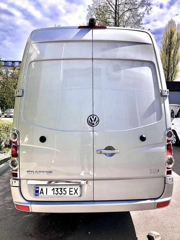 Накладки на стопы (2 шт, пласт) для Volkswagen Crafter 2006-2017 гг