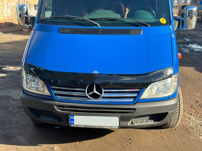 Дефлектор капота 2000-2006 (EuroCap) для Mercedes Sprinter