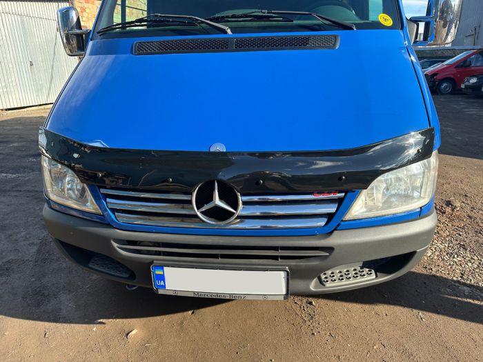 Дефлектор капота 2000-2006 (EuroCap) для Mercedes Sprinter