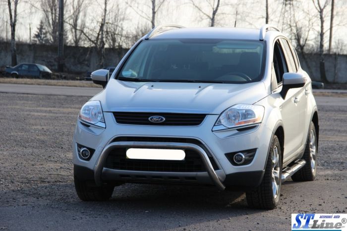 Кенгурятник WT007 (нерж.) для Ford Kuga 2008-2013 гг