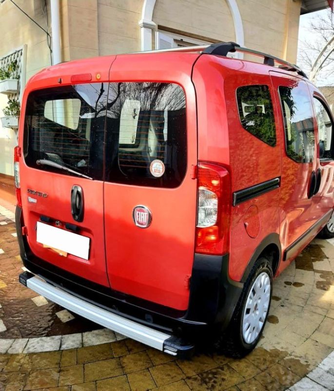 Задняя дуга MoonLight (нерж.) для Peugeot Bipper 2008-2024 гг