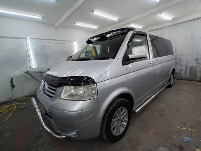 Козырек на лобовое стекло (под покраску) для Volkswagen T5 Transporter 2003-2010 гг