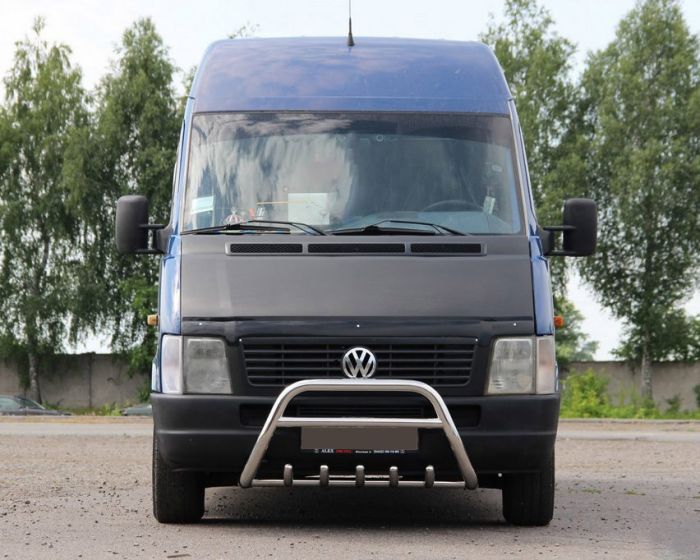 Кенгурятник WT003 (нерж) 51мм, без надписи для Volkswagen LT 1998-2024 гг