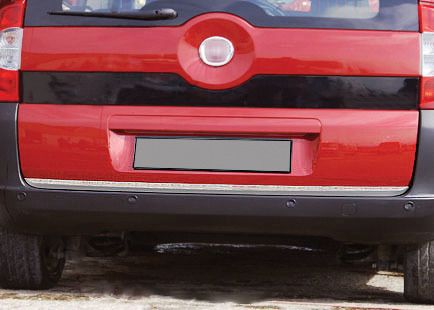 Кромка багажника (нерж.) для Peugeot Bipper 2008-2024 гг