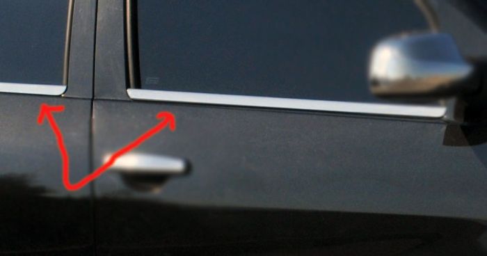 Наружняя окантовка стекол (4 шт, нерж.) Carmos - Турецкая сталь для Renault Sandero 2007-2013 гг