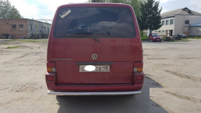 Задняя дуга AK002 (нерж) для Volkswagen T4 Transporter