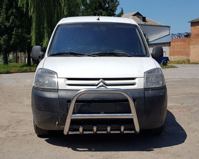 Кенгурятник WT003 нерж.) 50мм для Citroen Berlingo 1996-2008 гг