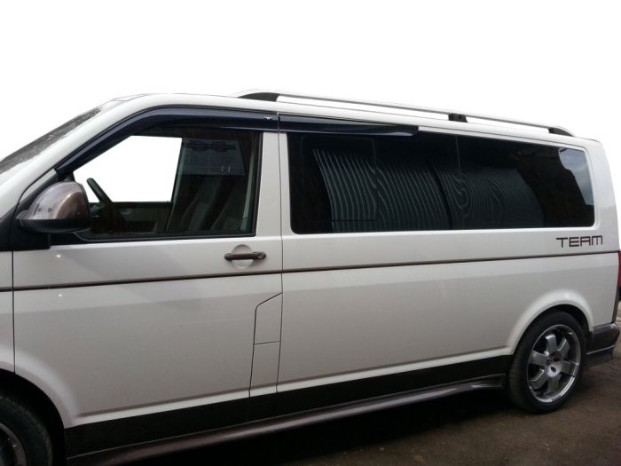 Рейлинги Skyport (серый мат) Короткая база для Volkswagen T5 Caravelle 2004-2010 гг