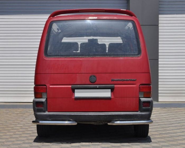 Задние уголки AK003 (2 шт, нерж) для Volkswagen T4 Caravelle/Multivan