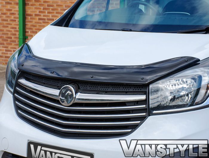 Дефлектор капота (EuroCap) для Opel Vivaro 2015-2019 гг
