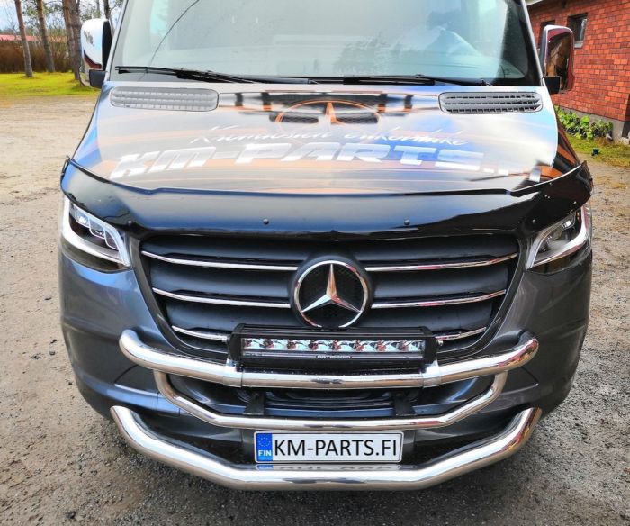 Дефлектор капота (EuroCap) для Mercedes Sprinter 2018-2024 гг