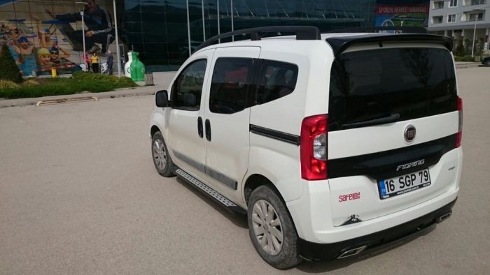 Накладка на задний бампер AMG (под покраску) для Peugeot Bipper 2008-2024 гг