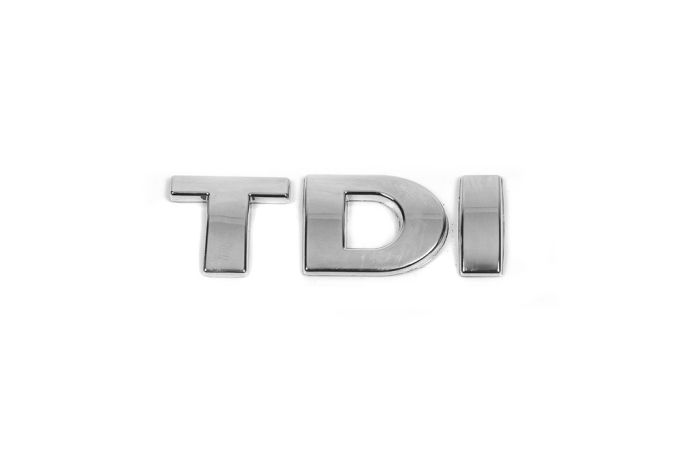Надпись Tdi OEM, Все буквы хром для Volkswagen Polo 2001-2009 гг