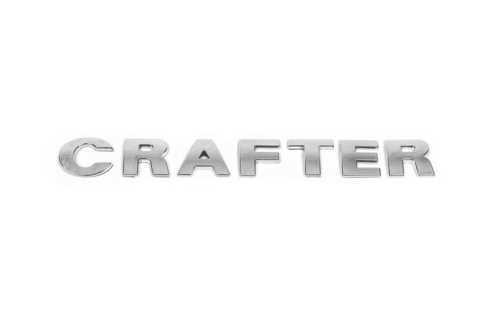 Надпись Crafter (прямой шрифт) для Volkswagen Crafter 2006-2017 гг