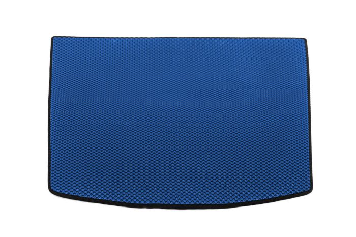 Коврик багажника стандарт (EVA, Синий, полиуретановый) для Volkswagen Caddy 2015-2020 гг
