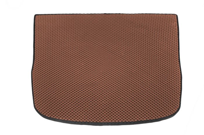 Коврик багажника (EVA, полиуретановый, коричневый) для Volkswagen Tiguan 2007-2016 гг