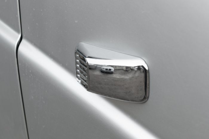 Решетка на повторитель `Прямоугольник` (2 шт, ABS) для Ford C-Max/Grand C-Max 2010-2024 гг