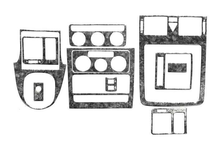 Накладки на панель Дерево для Volkswagen Touran 2003-2010 гг