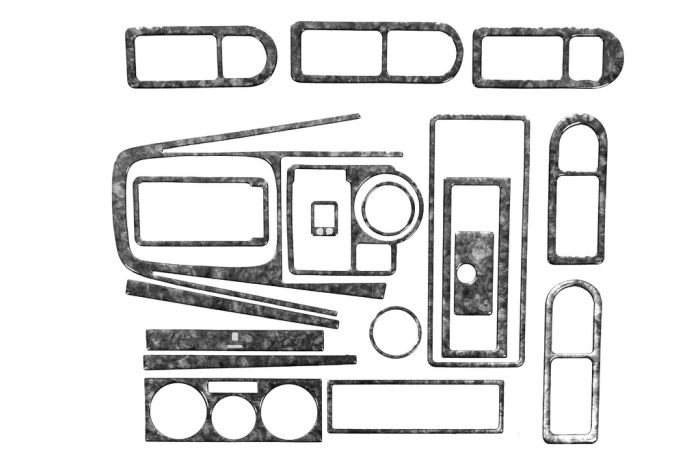 Тюнинг салона автомобиля Дерево для Volkswagen Bora 1998-2004 гг