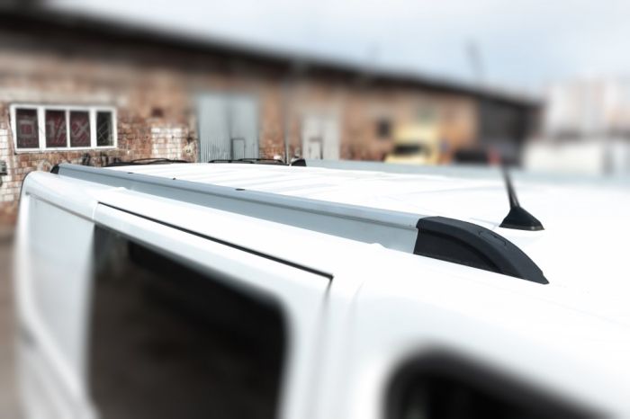 Интегрированные рейлинги (хром) Короткая база для Opel Vivaro 2015-2019 гг