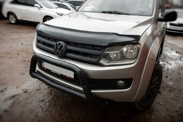 Дефлектор капота (EuroCap) для Volkswagen Amarok 2010-2022 гг