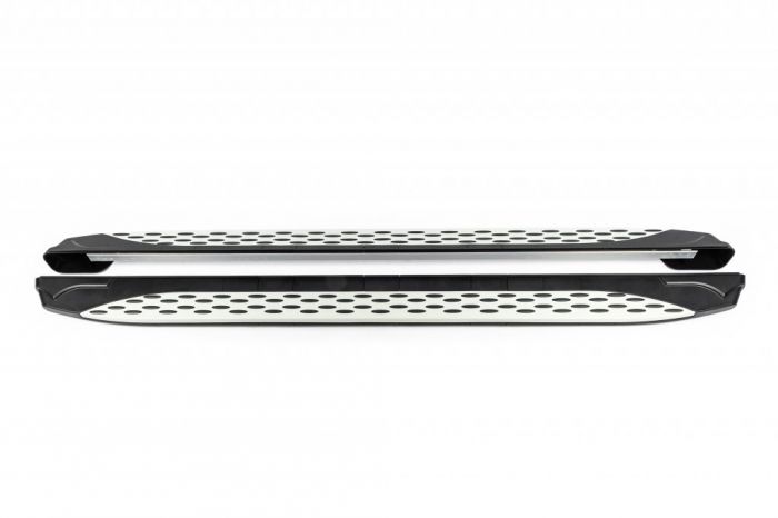 Боковые пороги Shining V1 (2 шт., алюминий) для Nissan X-Trail T33/Rogue 2022-2024 гг